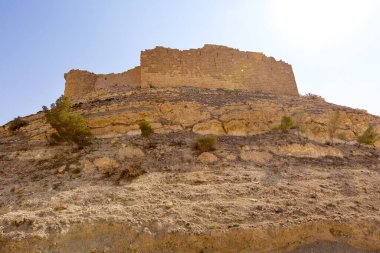 Crusaders Shobak Castle on the hill, Jordan