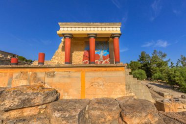 Knossos, Yunanistan Girit simgesi, Minoan Sarayı kalıntıları