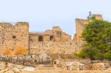 Ajloun Castle, Jordan built by the Ayyubids in 12th century, Middle East