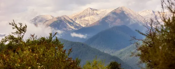 Góry Pirin Bułgaria Letni Sztandar Krajobraz Widok Banska — Zdjęcie stockowe
