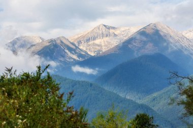 Pirin dağları, Bulgaristan yaz manzarası, Bansko manzarası