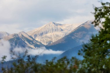 Pirin dağları, Bulgaristan yaz manzarası, Bansko manzarası