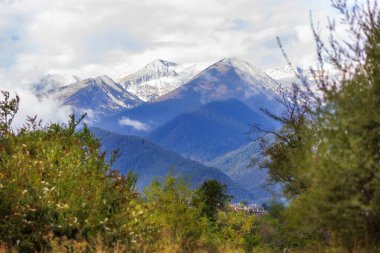 Pirin dağları, Bulgaristan yaz manzarası, Bansko manzarası