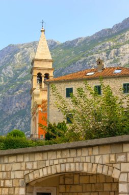 St. Eustachius Yaz Kartpostalları Kilisesi, Dobrota, Kotor Montenegro