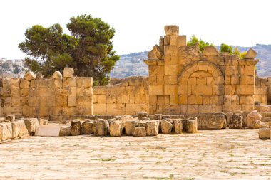 Jerash Gerasa, Ürdün, antik Roma harabeleri