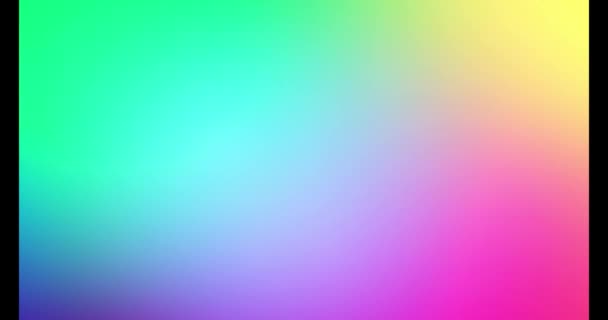 Bright Colourful Gradient Blur Background — Vídeo de Stock