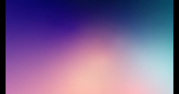 Abstract Gradient Flowing Blur Background Design — Stok video