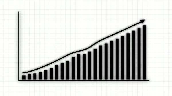 Business Growth Graph Chart Rising And Success Arrow
