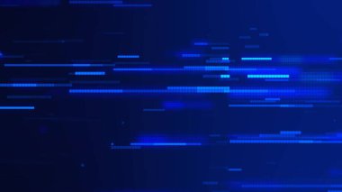 Abstract digital technology glowing dot background, dot line