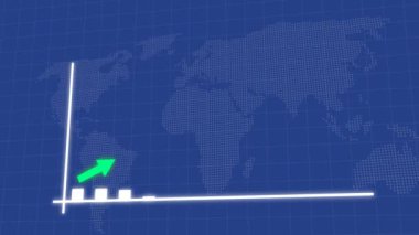 Finansal Büyüme Çizelgesi ve İş Başarı Konsepti