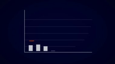 Finansal Büyüme Çizelgesi ve İş Başarı Konsepti