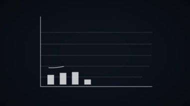 Finansal Büyüme Çizelgesi ve İş Başarı Konsepti