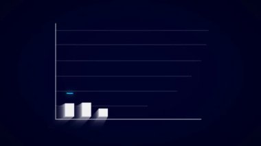 Finansal Büyüme Çizelgesi ve İş Başarı Konsepti