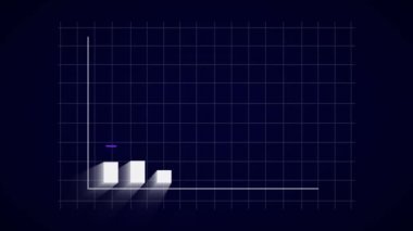 Finansal Büyüme Çizelgesi ve İş Başarı Konsepti