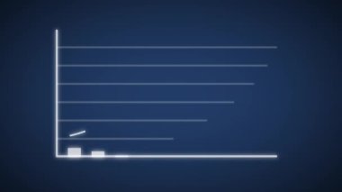 Finansal Büyüme Çizelgesi ve İş Başarı Konsepti