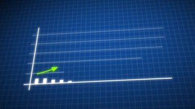 Financial Growth Chart & Business Success Concept