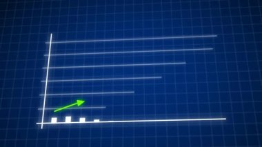 Financial Growth Chart & Business Success Concept