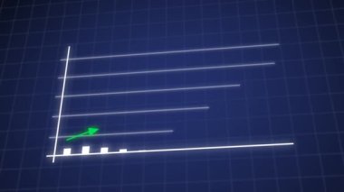 Business Growth Graph Rising And Success Arrow