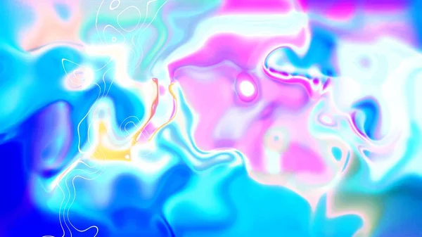 抽象的なカラフルな4K液体波背景 抽象的な流体の背景 — ストック写真