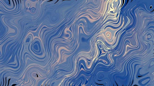 抽象的なカラフルな4K液体波背景 抽象的な流体の背景 — ストック写真