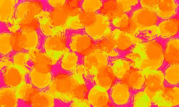 Kleurrijke Oranje Roze Gele Aquarel Spatten Verf Heldere Kleur Achtergrond — Stockfoto