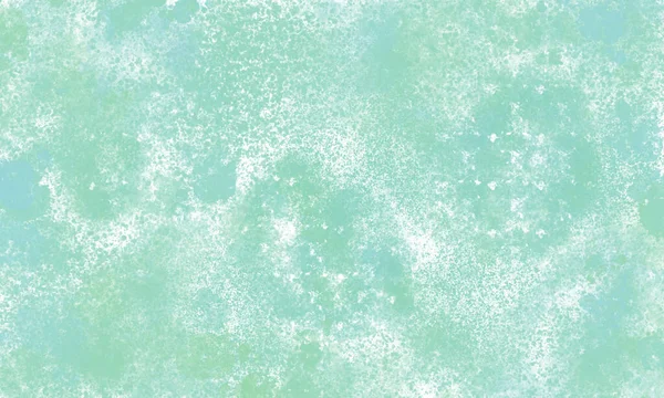 Modrá Zelená Tyrkysová Akvarel Malování Pozadí — Stock fotografie
