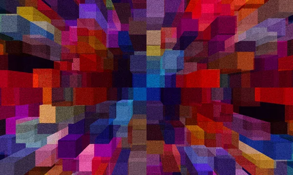 Patrón Geométrico Colorido Brillante Textura Ruido Fondo Abstracto Color Elegante — Foto de Stock