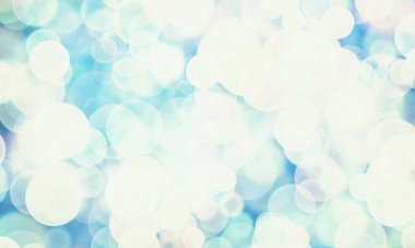yumuşak renk mavi bokeh arkaplan 