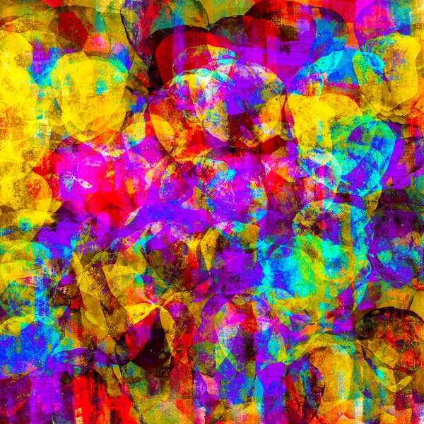Bunte Leuchtfarbe Design Abstrakte Moderne Kunst Hintergrund — Stockfoto