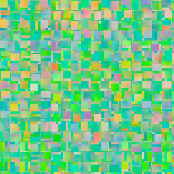 Colorido Mosaico Verde Design Fundo Abstrato — Fotografia de Stock