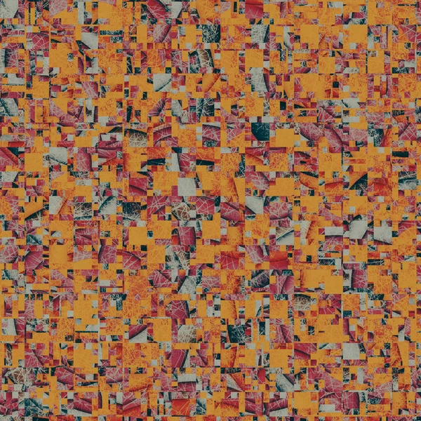 Kolorowe Mozaika Brązowy Kolor Abstrakcyjne Tło Dla Projektu — Zdjęcie stockowe