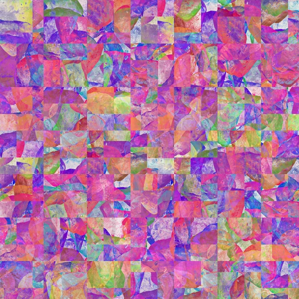 Kolorowy Różowy Mozaika Tło Projekt — Zdjęcie stockowe