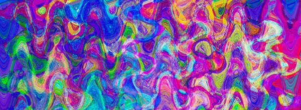 Πολύχρωμο Λάδι Χρώμα Ψηφιακή Τέχνη Φόντο Για Σχεδιασμό — Φωτογραφία Αρχείου