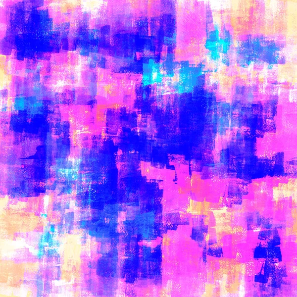 青とピンクの水彩画の抽象的な背景 — ストック写真