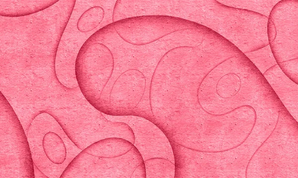 粉红色泽抽象彩色剪纸背景 — 图库照片