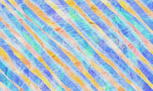 青と茶色の色抽象的な縞模様の背景 — ストック写真