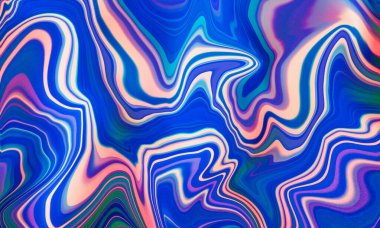 Tasarım için mavi mermer efekt arka planı 