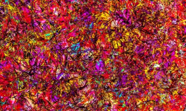 Tasarım için renkli kırmızı, sarı, mor, mavi soyut arkaplan