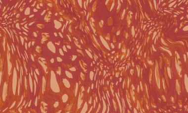 Turuncu ve Sarı Soyut Doku Arka Planı 