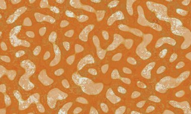 kahverengi ve sarı karalama şekli soyut arkaplan 