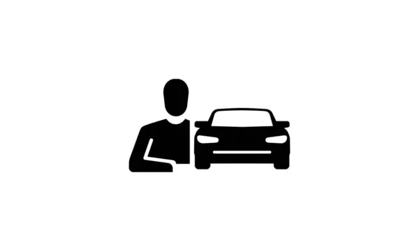 Mécanicien Auto Service Icône Réparation Car Tool Sign Symbole Illustration — Image vectorielle