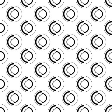 Kusursuz duvar kağıdı deseni. Modern stil dokusu. Geometrik arkaplan. Vektör illüstrasyonu