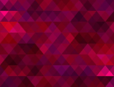 Üçgenli soyut geometrik arkaplan. Geometrik doku. Vektör illüstrasyonu