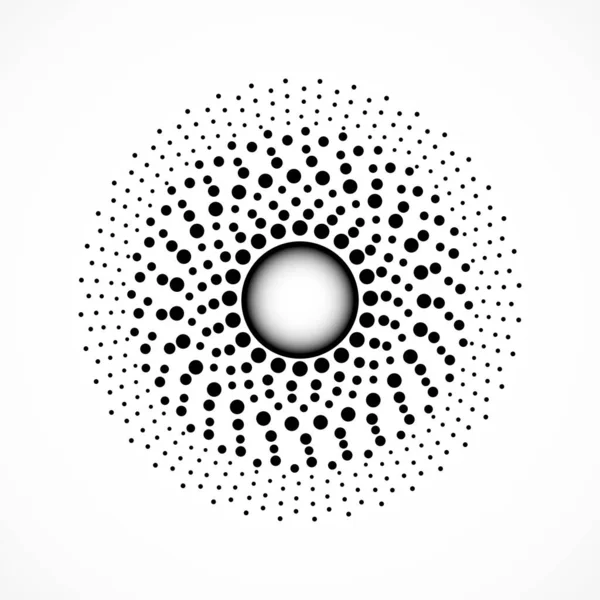 Ojos Salpicados Logo Aislado Sobre Fondo Blanco — Archivo Imágenes Vectoriales