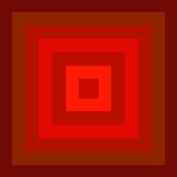 Rote Quadrate Vektorhintergrund Geometrische Überlappungsschicht Für Hintergrunddesign — Stockvektor
