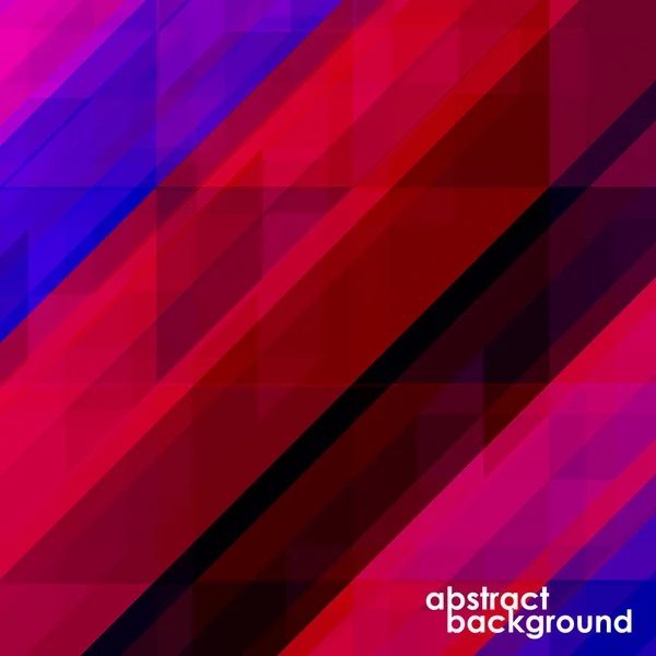 Colorful Geometric Abstract Background Triangles — Stock Vector
