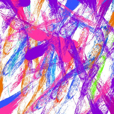 Soyut renkli grunge arka plan. Fırça darbesi ve doku. Grunge Fırça. Vektör tasarımı