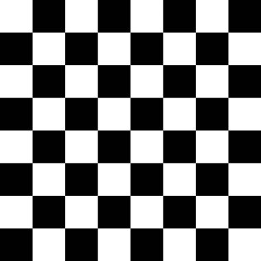 Satranç tahtası. Şebeke geometrik kare şekli. Vektör tasarımı