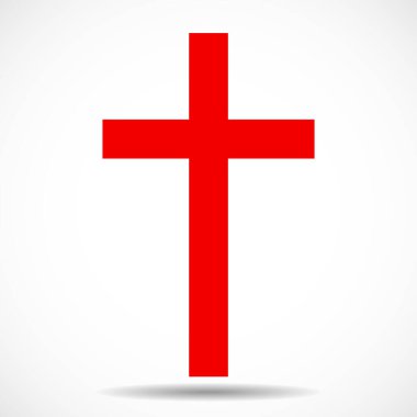 Geç. Hristiyan ve katolik sembolü. Vektör illüstrasyonu