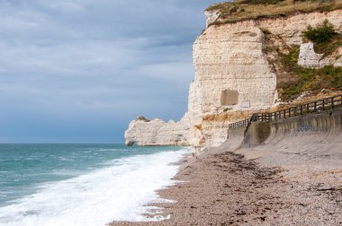 Fransa 'daki Etretat uçurumları